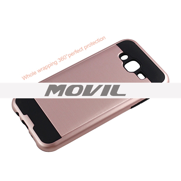 NP-2629 PU de TPU con ranura para tarjeta para Samsung Galaxy J5-3